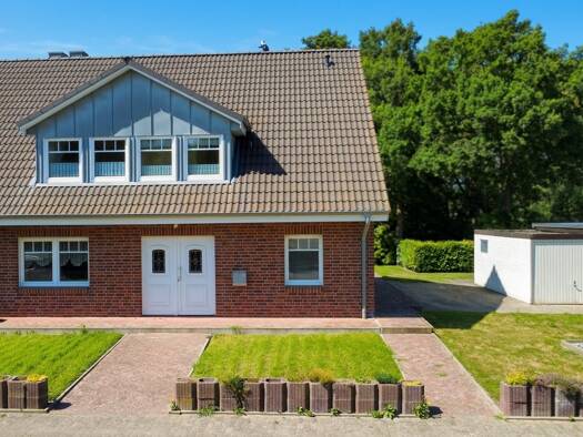 Doppelhaushälfte zum Kauf 440.000 € 6 Zimmer 174 m² 1.255 m² Grundstück Gewerbestraße 8 Schwitschen Visselhövede 27374