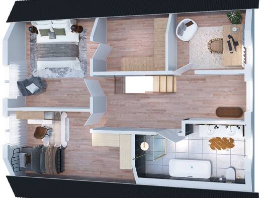 Maisonette zur Miete 2.100 € 7 Zimmer 159 m² Geschoss 2/3 frei ab 01.03.2026 Kahl am Main 63796