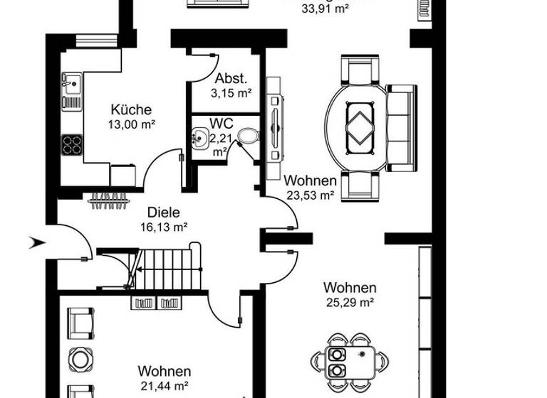 Villa zum Kauf provisionsfrei 1.790.000 € 12 Zimmer 426,7 m² 1.509 m² Grundstück Ohlsdorf Hamburg 22337