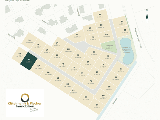 Grundstück zum Kauf provisionsfrei 205.902 € 738 m² Grundstück Küsterkamp 58 Jembke 38477