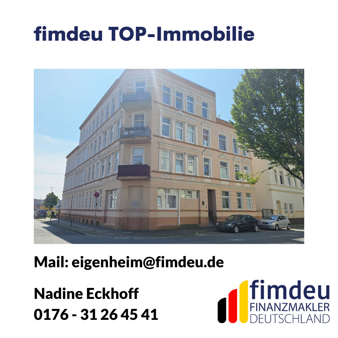 Wohnung zum Kauf 96.000 € 3 Zimmer 71 m²<br/>Wohnfläche 1.<br/>Geschoss Bant Wilhelmshaven 26382