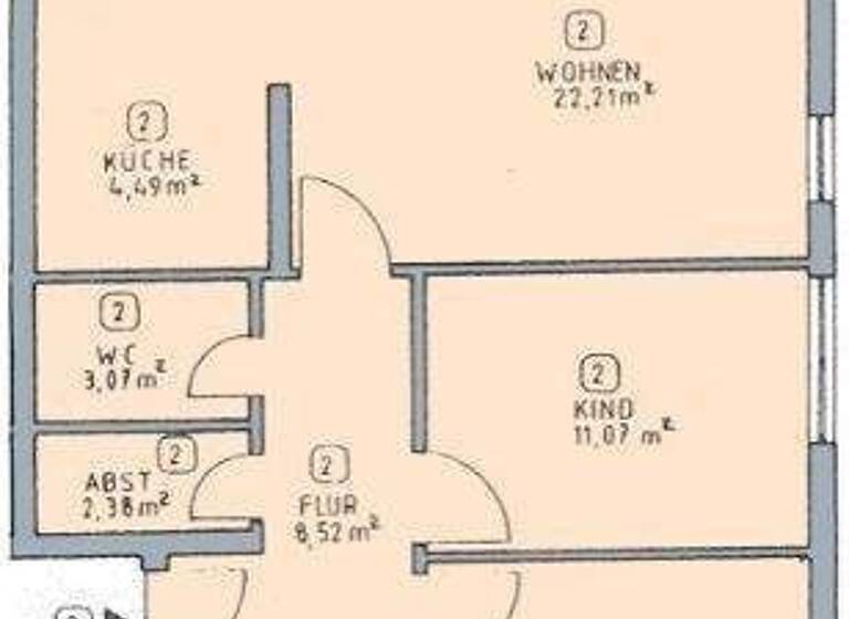 Wohnung zur Miete 530 € 3 Zimmer 84,7 m² EG Zum Zimmergrund 111 Albrechts Suhl 98529