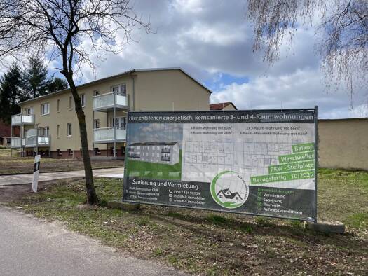 Wohnung zur Miete 670 € 3 Zimmer 67 m² Geschoss 1/1 frei ab 15.04.2026 Siedlung 6 A Dolle Burgstall 39517