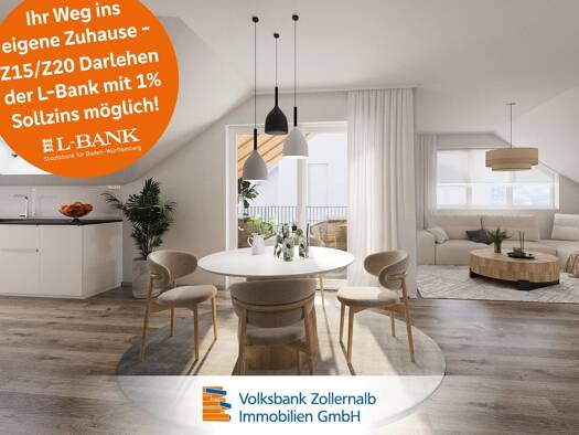 Wohnung zum Kauf provisionsfrei 455.000 € 4,5 Zimmer 121,6 m² Kaffeebühlstraße 10 Dormettingen 72358