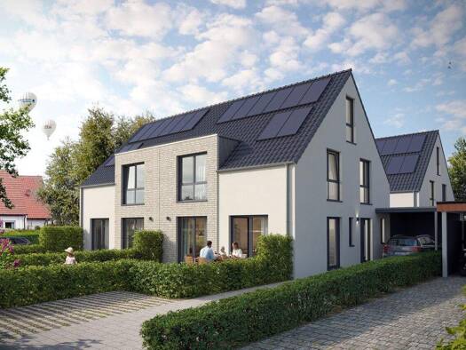 Doppelhaushälfte zum Kauf provisionsfrei 479.000 € 6 Zimmer 131 m² 254 m² Grundstück Laer 48366