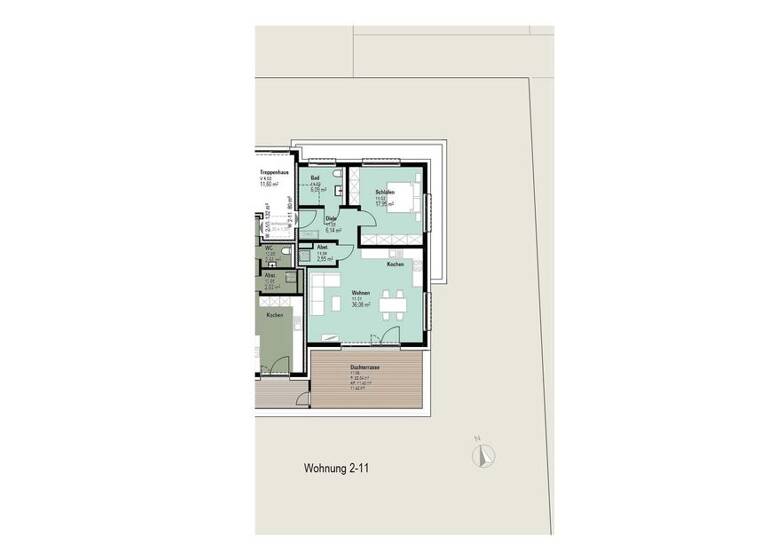 Penthouse zum Kauf - Erstbezug provisionsfrei 389.090 € 2 Zimmer 80,2 m² Northeim 37154