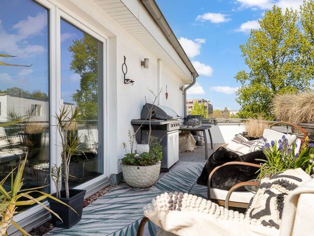 Penthouse zum Kauf 795.000 € 3 Zimmer 107 m² 3. Geschoss Hohenfelde Nord 22087