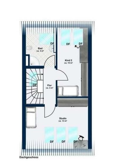 Haus zum Kauf provisionsfrei 400.000 € 5 Zimmer 130 m² Maßliebchenstraße 15b München Hasenbergl-Lerchenau Ost München 80935