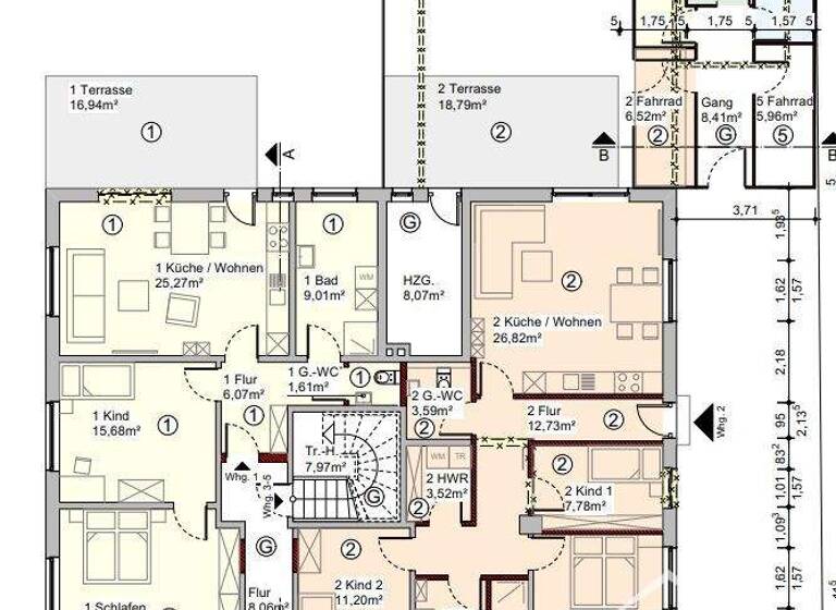 Wohnung zum Kauf 299.000 € 4 Zimmer 96,4 m² Innenstadt Aurich 26603