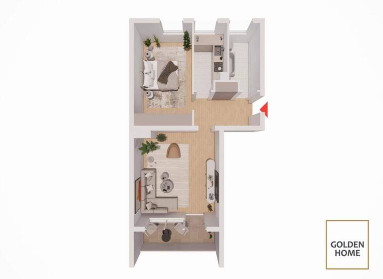 Wohnung zum Kauf 319.000 € 2 Zimmer 59,5 m² Gartenberg Geretsried 82538