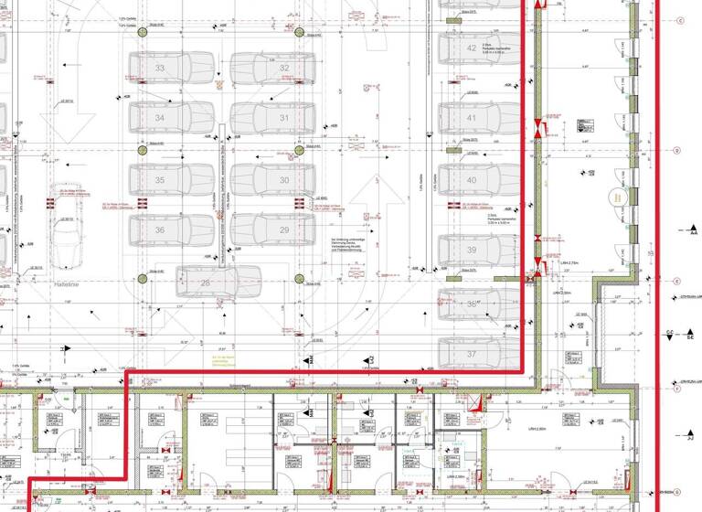 Praxis zur Miete - Erstbezug provisionsfrei 320 m² Bürofläche teilbar ab 200 m² Söllingen Pfinztal 76327
