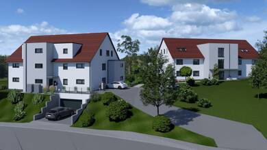 Wohnung zum Kauf - Neubau provisionsfrei 405.500 € 3 Zimmer 89 m² frei ab sofort Hauptstr. 19 Weilstetten Balingen 72336