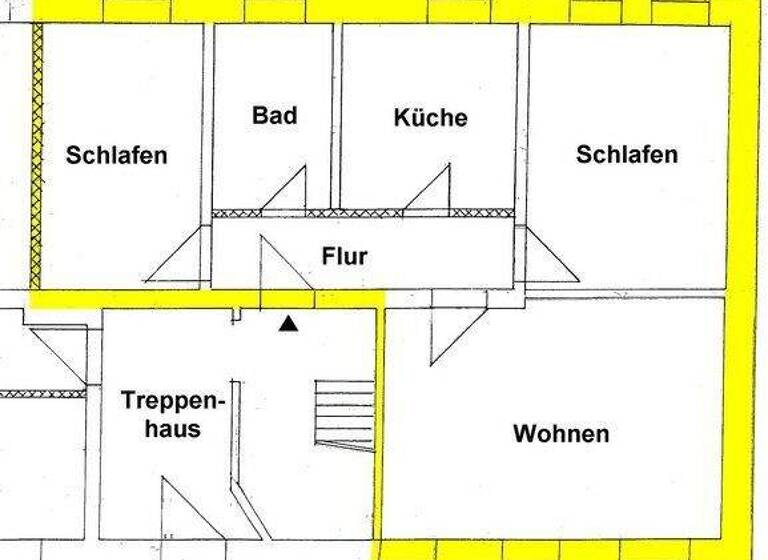 Wohnung zur Miete 292 € 3 Zimmer 67,2 m² EG frei ab 01.05.2026 Frenz Osternienburger Land OT Wulfen 06386