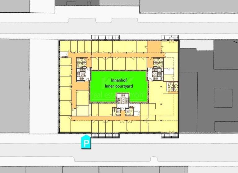 Bürofläche zur Miete provisionsfrei 19,50 € 486 m² Bürofläche teilbar von 486 m² bis 1.106 m² Unterbilk Düsseldorf 40219