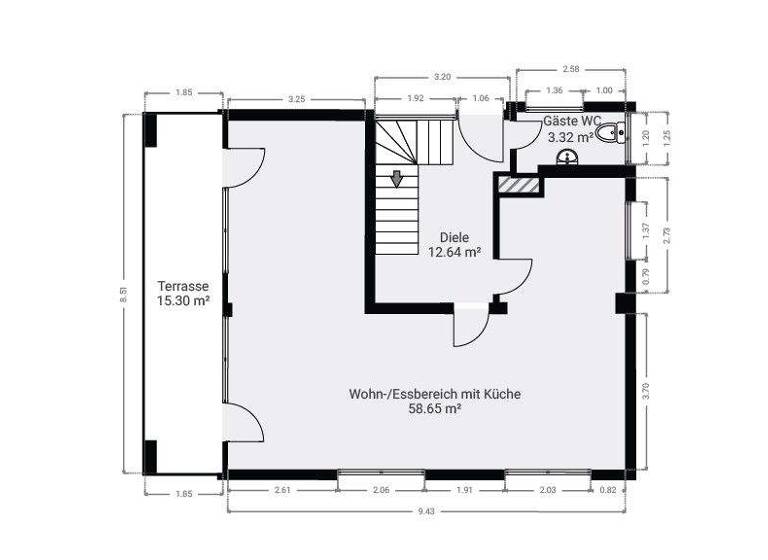 Einfamilienhaus zum Kauf 639.000 € 6 Zimmer 182,6 m² 908 m² Grundstück Kahl am Main 63796