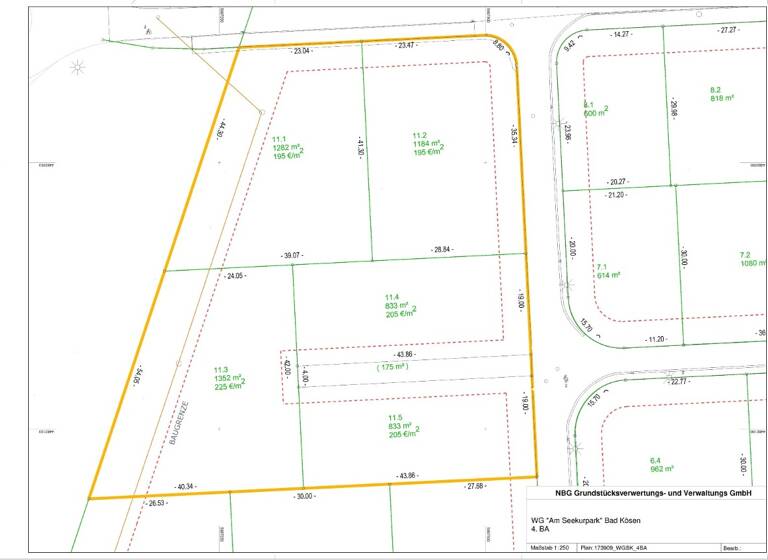 Grundstück zum Kauf provisionsfrei 180.000 € 900 m² Grundstück Bad Kösen Naumburg 06618