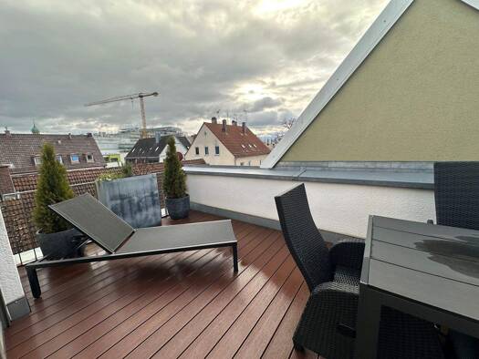 Penthouse zur Miete 1.200 € 2 Zimmer 85,5 m² frei ab sofort Oberhausen Augsburg 86156