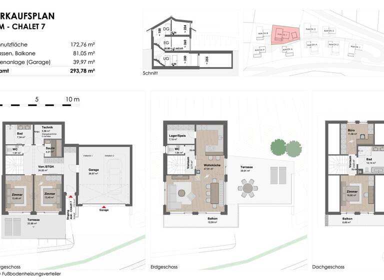 Haus zum Kauf - Erstbezug 1.295.000 € 5 Zimmer 173 m² 568 m² Grundstück Kärnten 9564