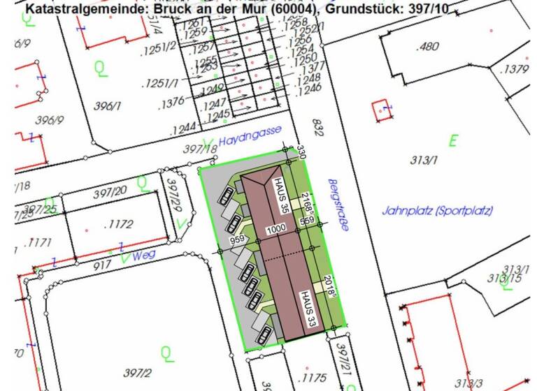 Sonstiges zum Kauf provisionsfrei als Kapitalanlage geeignet 1.309,2 m² 1.136 m² Grundstück Bruck an der Mur 8600