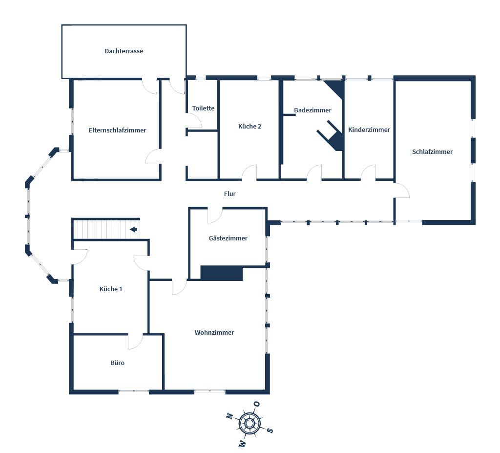 Wohnung zum Kauf 265.000 € 6 Zimmer 202 m²<br/>Wohnfläche 1.<br/>Geschoss Bühren Emstek 49685