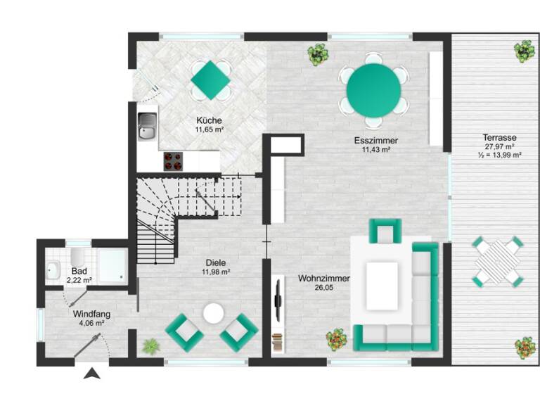 Einfamilienhaus zum Kauf 508.013 € 4 Zimmer 130 m² 566 m² Grundstück Altglienicke Berlin 12524