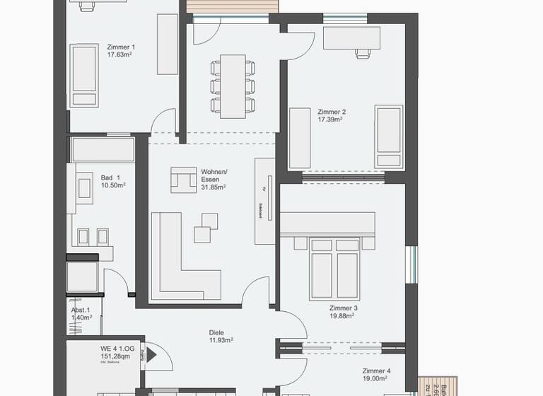 Wohnung zum Kauf provisionsfrei 1.985.000 € 5 Zimmer 151 m² 1. Geschoss Grube 4 Blankenese Hamburg 22587