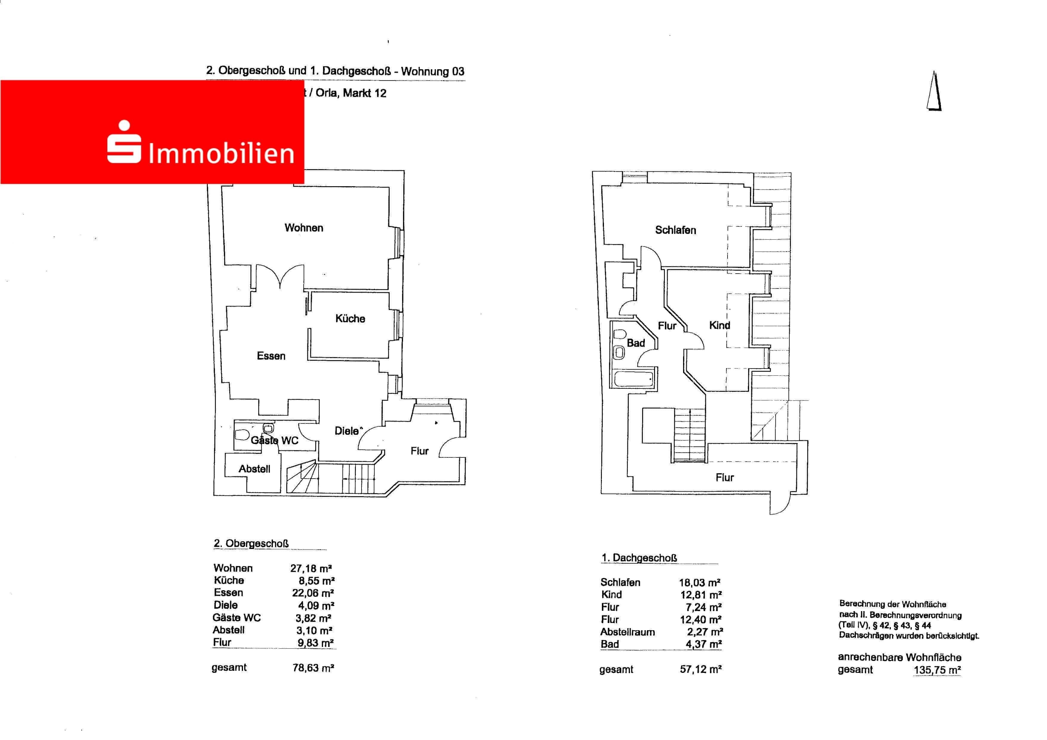 Maisonette zur Miete 575 € 3,5 Zimmer 135 m²<br/>Wohnfläche 2.<br/>Geschoss ab sofort<br/>Verfügbarkeit Markt 12 Neustadt Neustadt 07806