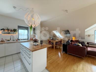 Wohnung zur Miete 1.200 € 3 Zimmer 103,7 m² Dachgeschoss, 2. Geschoss frei ab sofort Schweinheim Aschaffenburg 63743