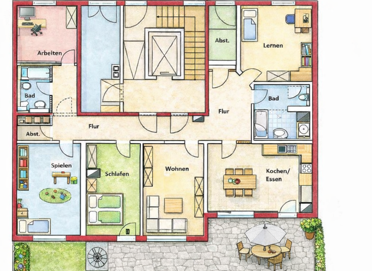 Wohnung zum Kauf provisionsfrei 584.400 € 5 Zimmer 159 m² EG Südvorstadt Leipzig 04275