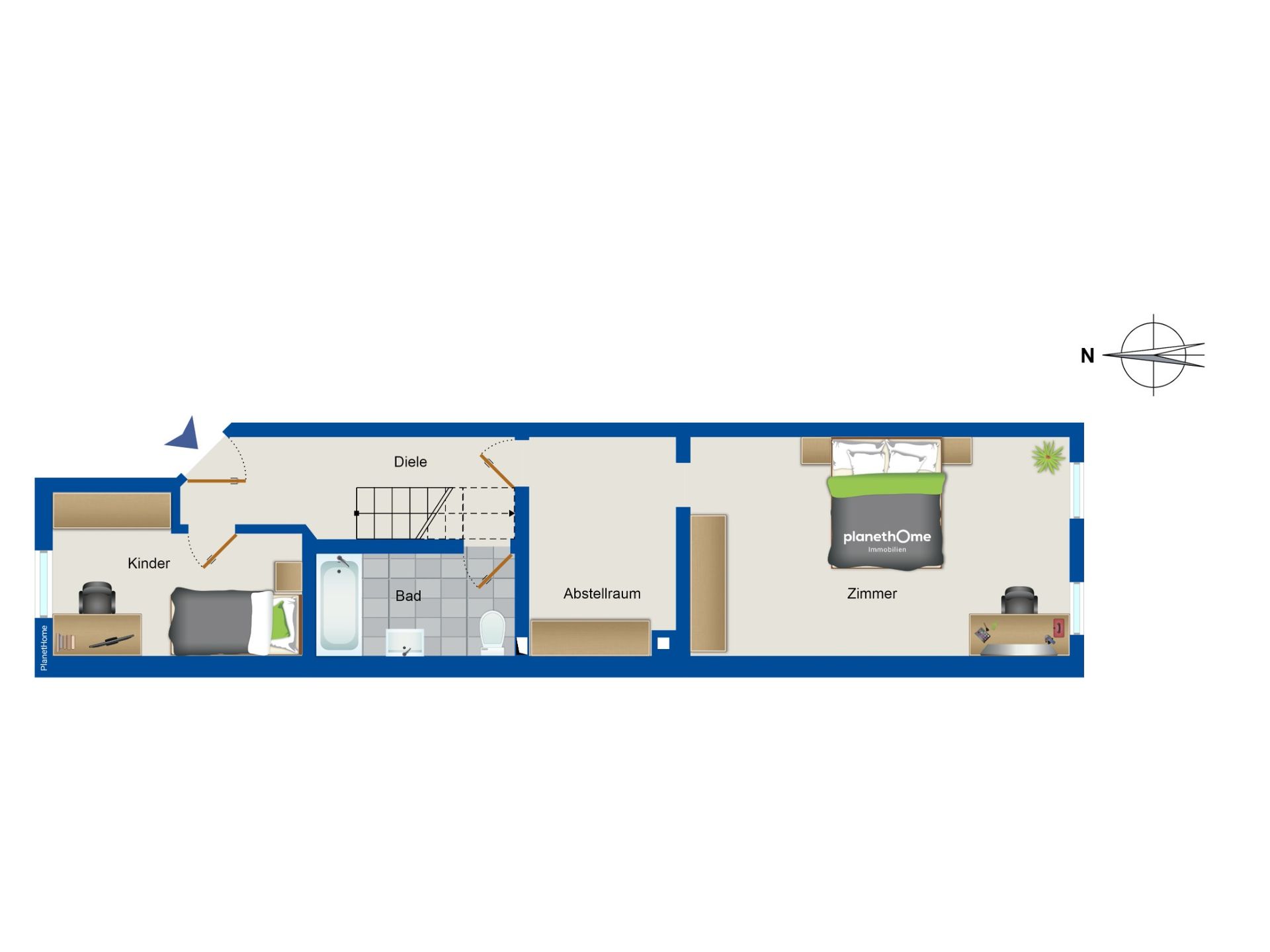 Maisonette zum Kauf 249.000 € 3 Zimmer 79 m²<br/>Wohnfläche Garath Düsseldorf 40595