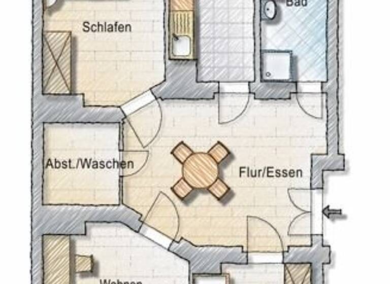 Wohnung zum Kauf provisionsfrei 417.000 € 3 Zimmer 93 m² 1. Geschoss frei ab sofort Johannstadt-Nord Dresden 01307