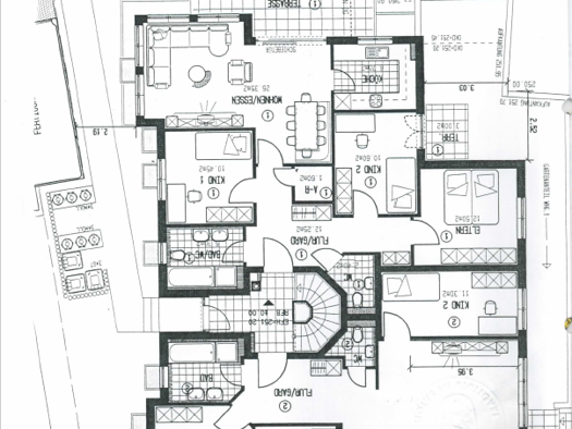 Wohnung zur Miete 1.400 € 4 Zimmer 92 m² Geschoss EG/3 frei ab 01.12.2025 Stettiner Straße 34 Weiler Schorndorf 73614
