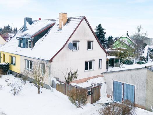 Doppelhaushälfte zum Kauf 249.500 € 5 Zimmer 117,9 m² 607 m² Grundstück Reichenberg Märkische Höhe 15377