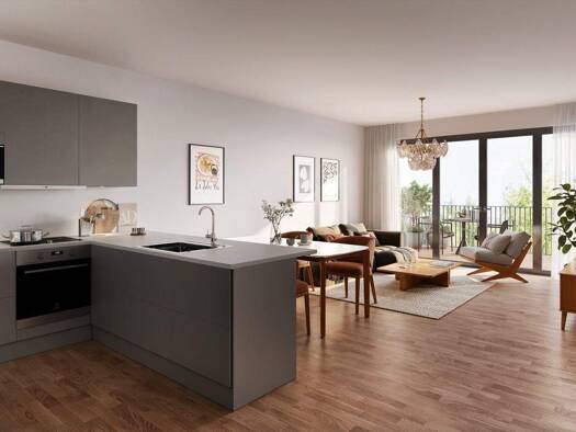 Terrassenwohnung zum Kauf - Erstbezug 832.000 € 4 Zimmer 101 m² 1. Geschoss Weißensee Berlin 13086