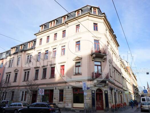 Wohnung zur Miete 595 € 2 Zimmer 65 m² 3. Geschoss frei ab 01.07.2026 Äußere Neustadt Dresden 01099