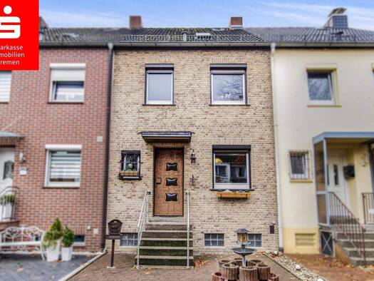 Reihenmittelhaus zum Kauf 329.000 € 4 Zimmer 96 m² 300 m² Grundstück Kattenturm Bremen 28277