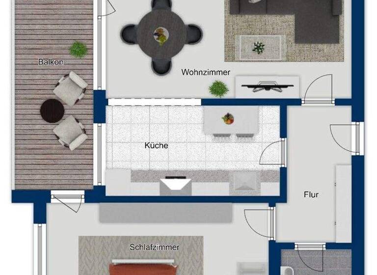 Wohnung zum Kauf 220.000 € 2 Zimmer 63 m² 2. Geschoss Lörrach 79539