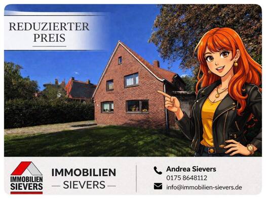 Haus zum Kauf 379.000 € 10 Zimmer 252,2 m² 1.299 m² Grundstück Innenstadt Aurich 26603