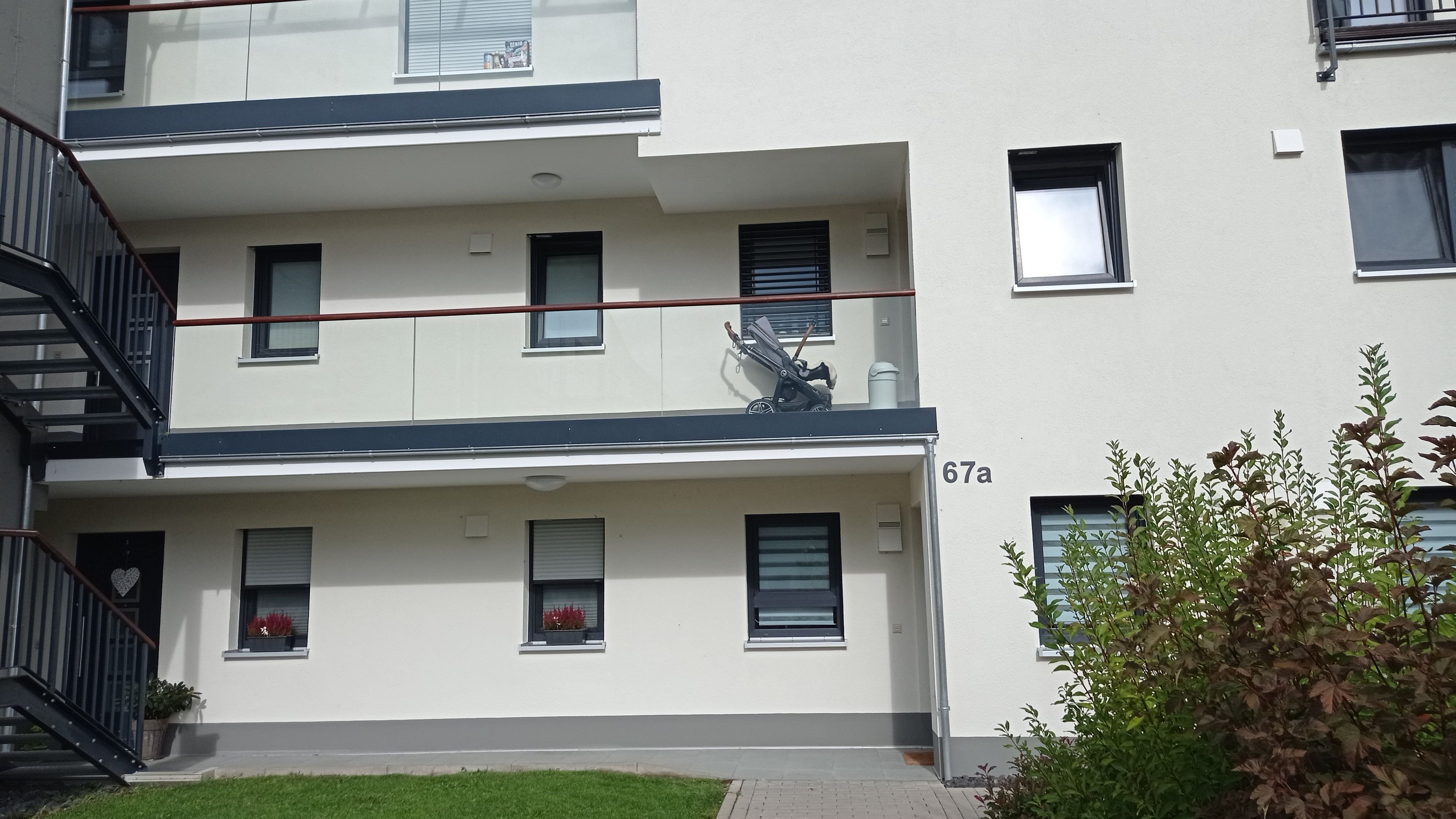 Terrassenwohnung zur Miete 968 € 3 Zimmer 88 m²<br/>Wohnfläche EG<br/>Geschoss ab sofort<br/>Verfügbarkeit Austr. 67a Rimpar Rimpar 97222