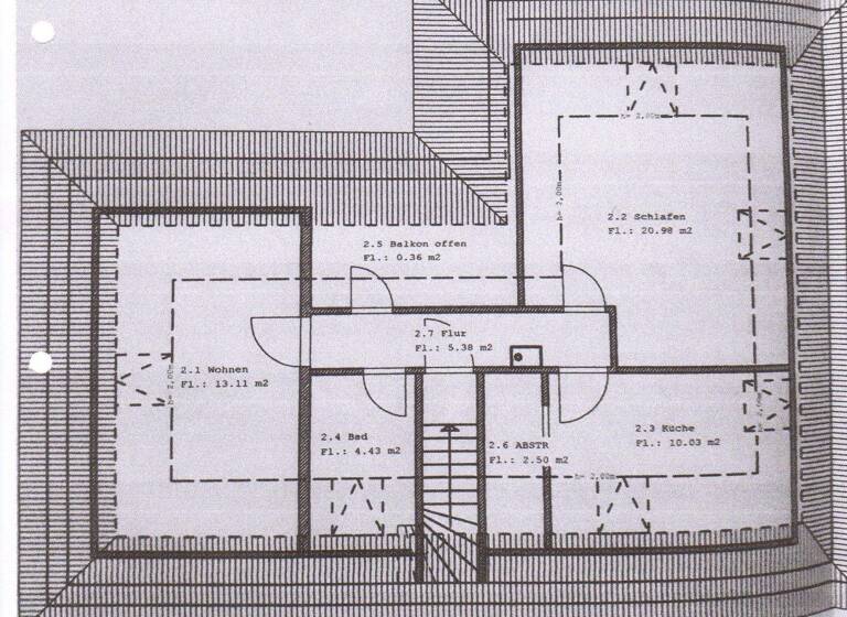 Wohnung zur Miete 590 € 2 Zimmer 60 m² Geschoss 1/2 frei ab 01.05.2026 Bussardweg 22 Kreyenbrück Oldenburg 26133