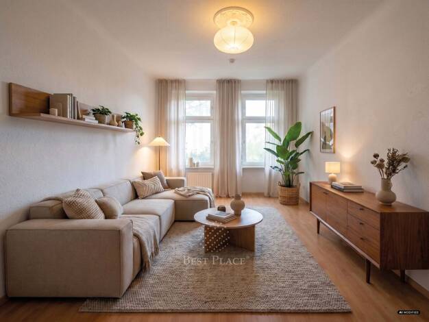 Wohnung zum Kauf provisionsfrei 184.000 € 1 Zimmer 40 m² EG Rennbahnstraße 25 Weißensee Berlin 13086