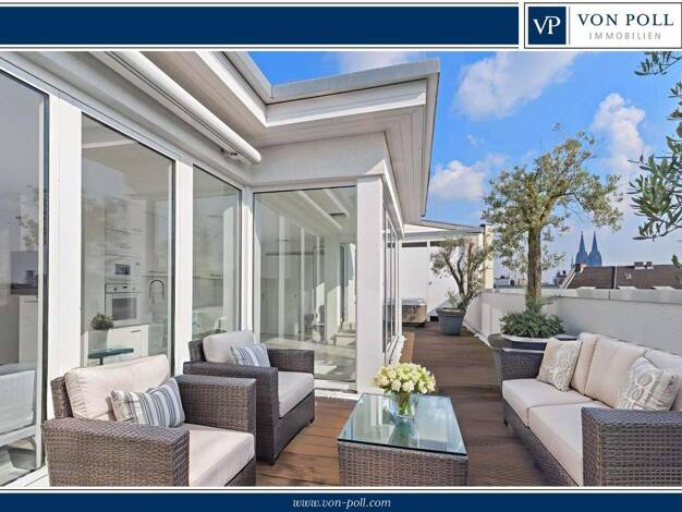 Penthouse zum Kauf 679.000 € 2,5 Zimmer 93,8 m² 7. Geschoss Neustadt-Nord Köln 50670