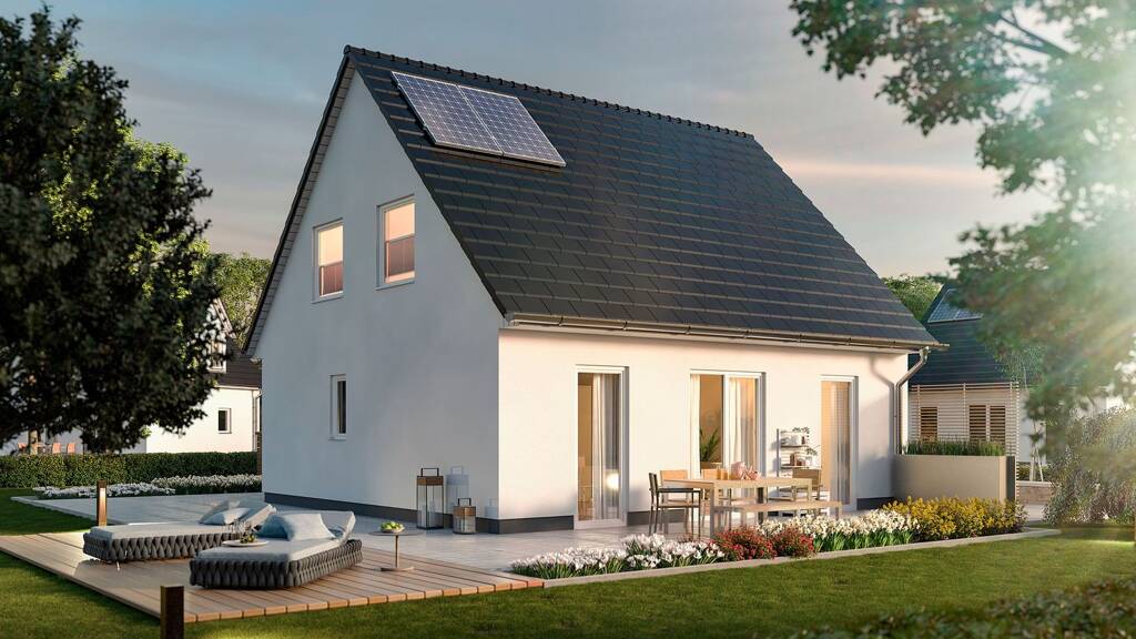 Einfamilienhaus zum Kauf - Erstbezug provisionsfrei 231.500 € 4 Zimmer 110 m² 654 m² Grundstück Hinter der Lücke 2 Unteralba Dermbach 36466