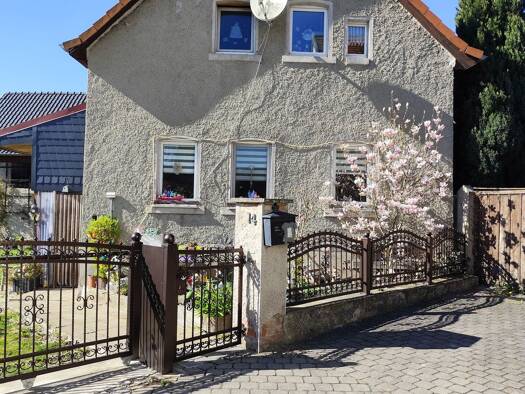 Einfamilienhaus zum Kauf als Kapitalanlage geeignet 55.000 € 4 Zimmer 90 m² 686 m² Grundstück Am Pietschbach 14 Winkel Allstedt 06542