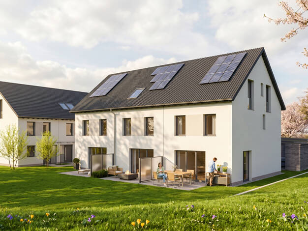 Reihenmittelhaus zum Kauf - Neubau 639.900 € 5,5 Zimmer 136 m² 170 m² Grundstück Finkenweg 6 Auerbach Bensheim 64625
