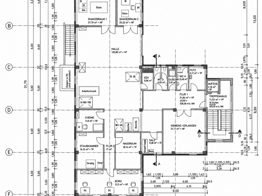Bürofläche zur Miete 7.600 € 15 Zimmer 800 m² Bürofläche teilbar ab 400 m² Straßkirchen Straßkirchen 94342