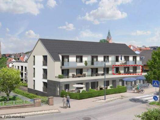 Wohnung zur Miete 925 € 3 Zimmer 78,6 m² Geschoss 1/2 frei ab sofort Wurmberg Wurmberg 75449