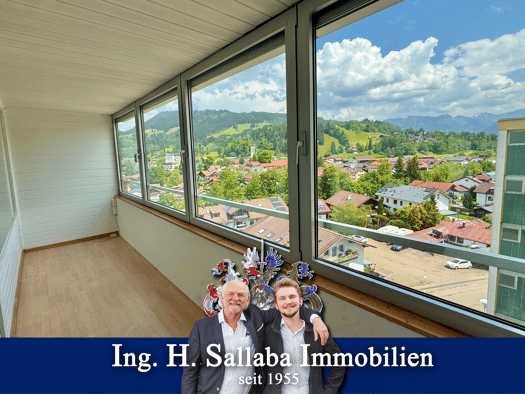 Wohnung zum Kauf 184.000 € 2 Zimmer 52,4 m² Geschoss 7/7 frei ab sofort Sonthofen Sonthofen 87527