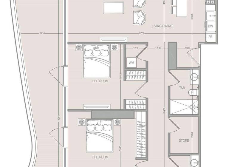Wohnung zum Kauf provisionsfrei 985.808 € 4 Zimmer 191,2 m² Dubai 00000
