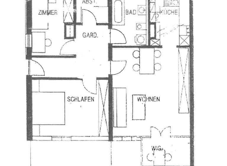Wohnung zum Kauf als Kapitalanlage geeignet 225.000 € 3 Zimmer 77,7 m² Ludwig-Mitterer-Straße 5 b Gartlberg Pfarrkirchen 84347